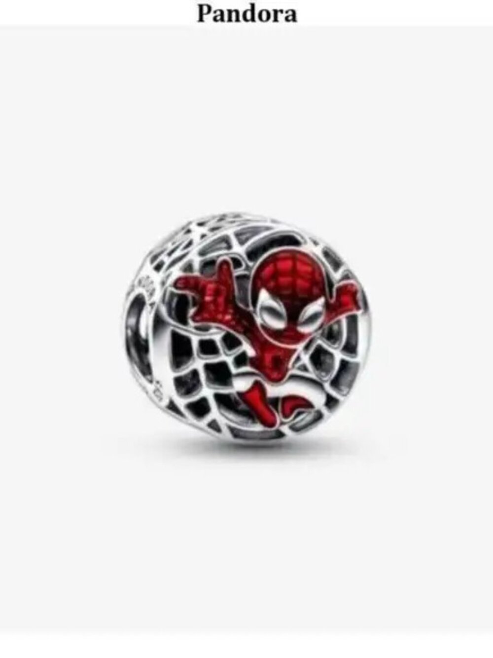 Pandora Marvel Spider-Man Soaring City Charm